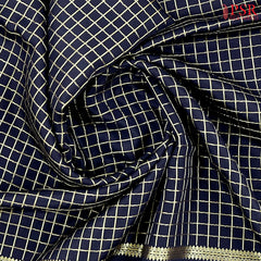 Black Mysore Silk Saree