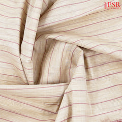 Floral Beige Kanchi Cotton Saree