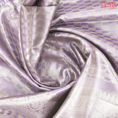 Wisteria Kanchipuram Jacquard Tissue Silk Saree
