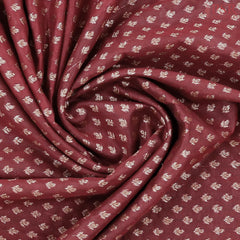Maroon Georgette Saree