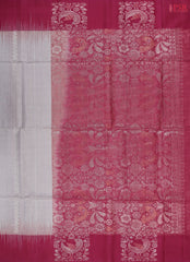 Grey Soft Silk Saree