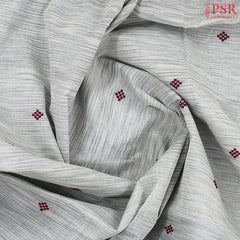Light Grey Kanchi Cotton Saree
