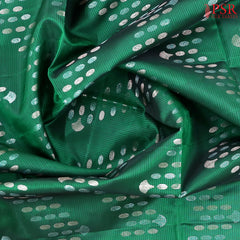 Dark Green Soft Silk Mix Saree