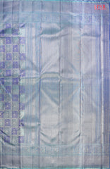 Maya Blue Kanchipuram Silk Saree
