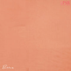 Cantaloupe Orange Linen Dress Material