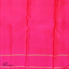 Marigold Orange Kanchipuram Silk Saree