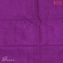 Golden Olive Patola Pochampally Silk Dress Material