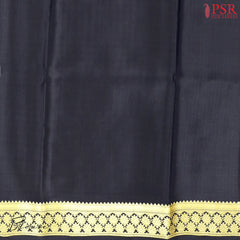 Black Mysore Silk Saree