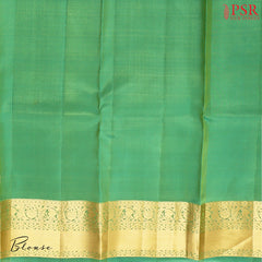 Chartreuse Green Fancy Kanchipuram Silk Saree