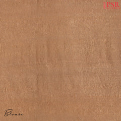 Floral White Fusion Soft Silk Saree