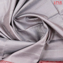 Grey Soft Silk Saree