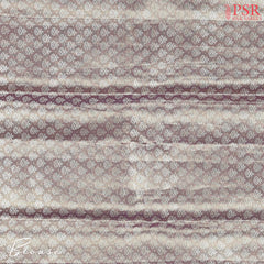 Silver Mauve Kanchipuram Jacquard Tissue Silk Saree