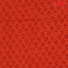 Saffron Jaipur Cotton Print Running Material