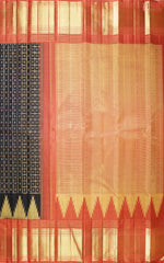 Black Kanchipuram Silk Saree