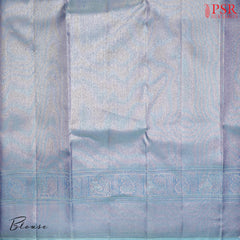 Maya Blue Kanchipuram Silk Saree