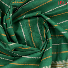 Emerald Green Kalakshetra Kovai Cotton Saree