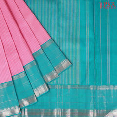 Light Pink Kanchipuram Silk Saree