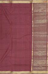 Maroon Mangalagiri Cotton Saree
