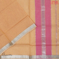 Brink Pink Mangalagiri Silk Cotton Dress Material
