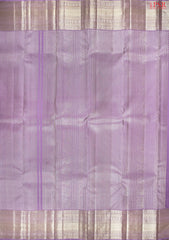 Wisteria Lavender Kanchipuram Jacquard Silk Saree