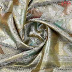 Multihued Kanchipuram Tissue Silk Saree