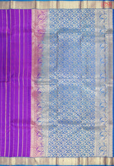 Magenta Purple Fancy Kanchipuram Silk Saree