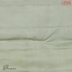 Gin Green Kanchipuram Silk Saree