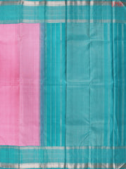 Light Pink Kanchipuram Silk Saree