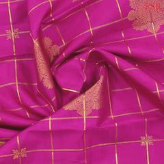 Magenta Kanchipuram Silk Saree