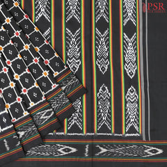 Black Pochampally Silk Saree