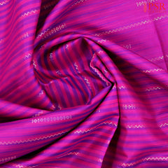 Magenta Pink & Purple Soft Silk Saree