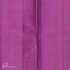Amethyst Lavender Kanchipuram Silk Saree