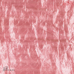 Flamingo Pink Banaras Tissue Silk Saree