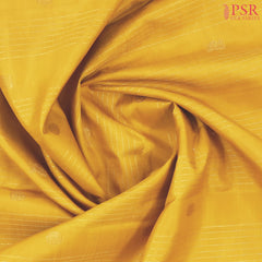 Mustard Yellow Kanchipuram Silk Saree