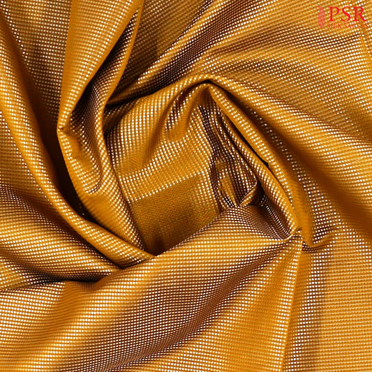 Mustard Brown Soft Art Silk Saree