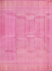 Mulberry Pink Kanchipuram Jacquard Silk Saree