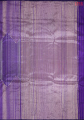 Violet Banaras Silk Saree
