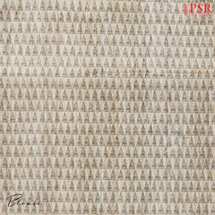 Crystal Teal Semi Tussar Saree