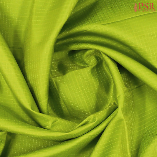 Parrot Green Soft Silk Saree