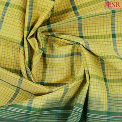Corn Yellow Kanchi Cotton Saree