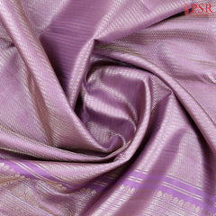 Wisteria Lavender Kanchipuram Jacquard Silk Saree