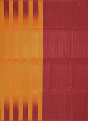 Marmalade Orange Jute Soft Silk Saree