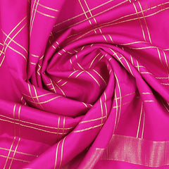 Magenta Pink Mysore Silk Saree