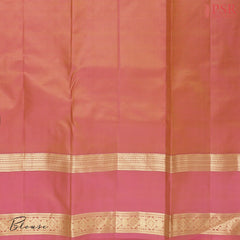 Mustard Yellow Fancy Kanchipuram Silk Saree