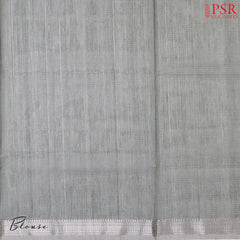 Green Smoke Grey Maheshwari Silk Cotton Saree