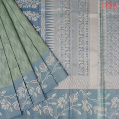 Xanadu Green Kanchipuram Tissue Silk Saree