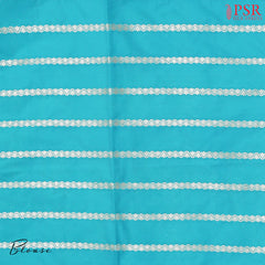 Chintamani Blue Banaras Art Silk Saree