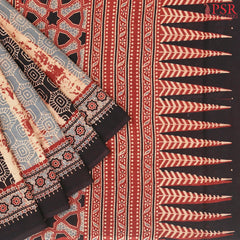 Tricolor Jaipur Cotton Printed Saree