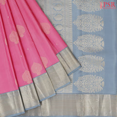 Taffy Pink Kanchipuram Silk Saree