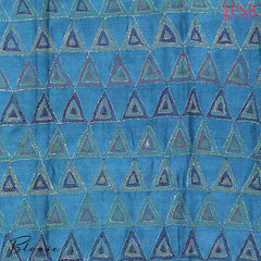 Rouge Pink Crushed Tissue Silk Saree